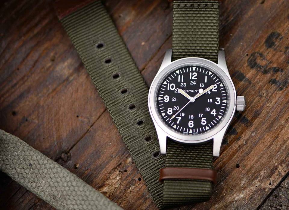 hamilton KHAKI FIELD MECHANICAL