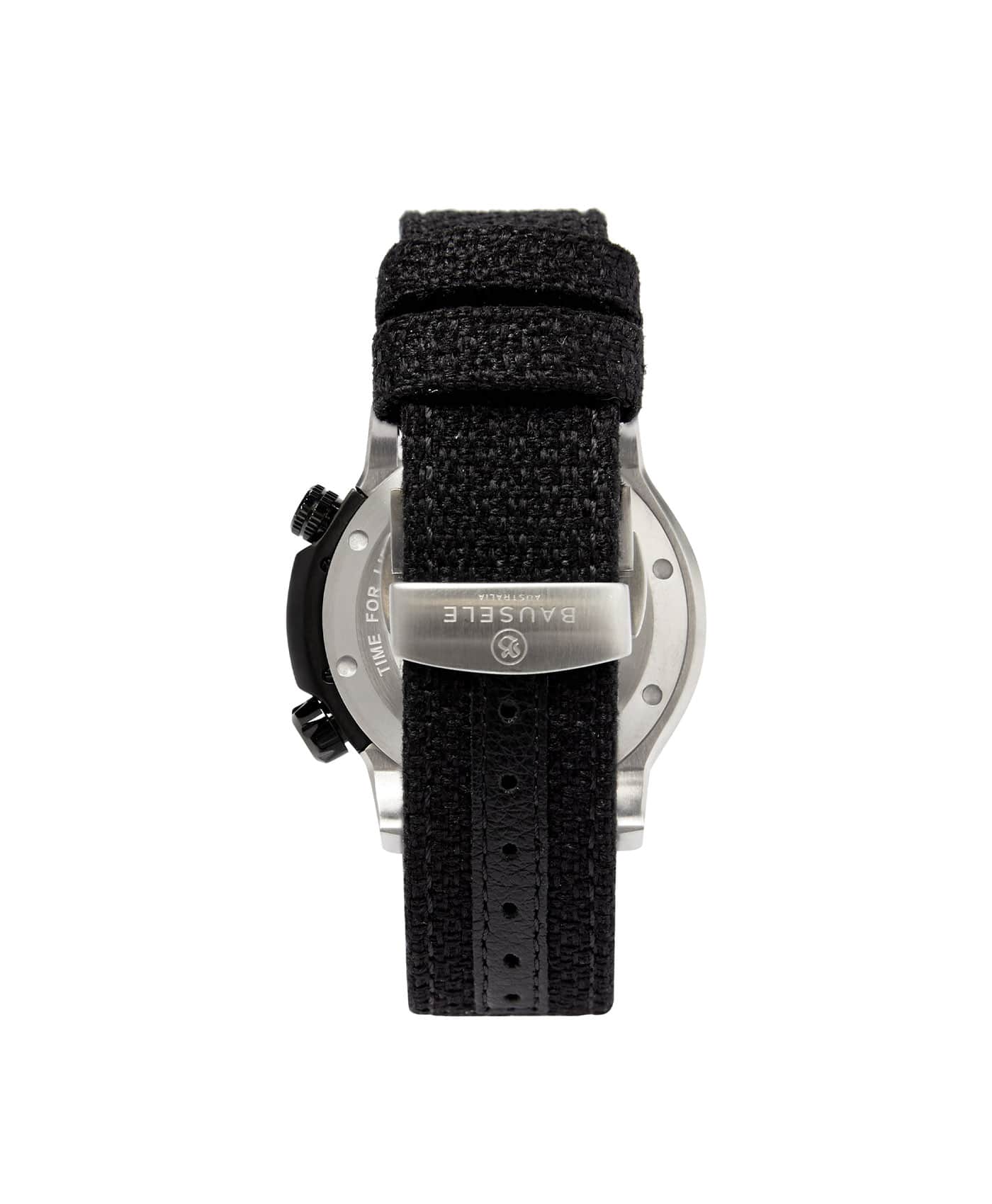 BASELE WATCHES_ Oceanmoon IV - Silver - buckle