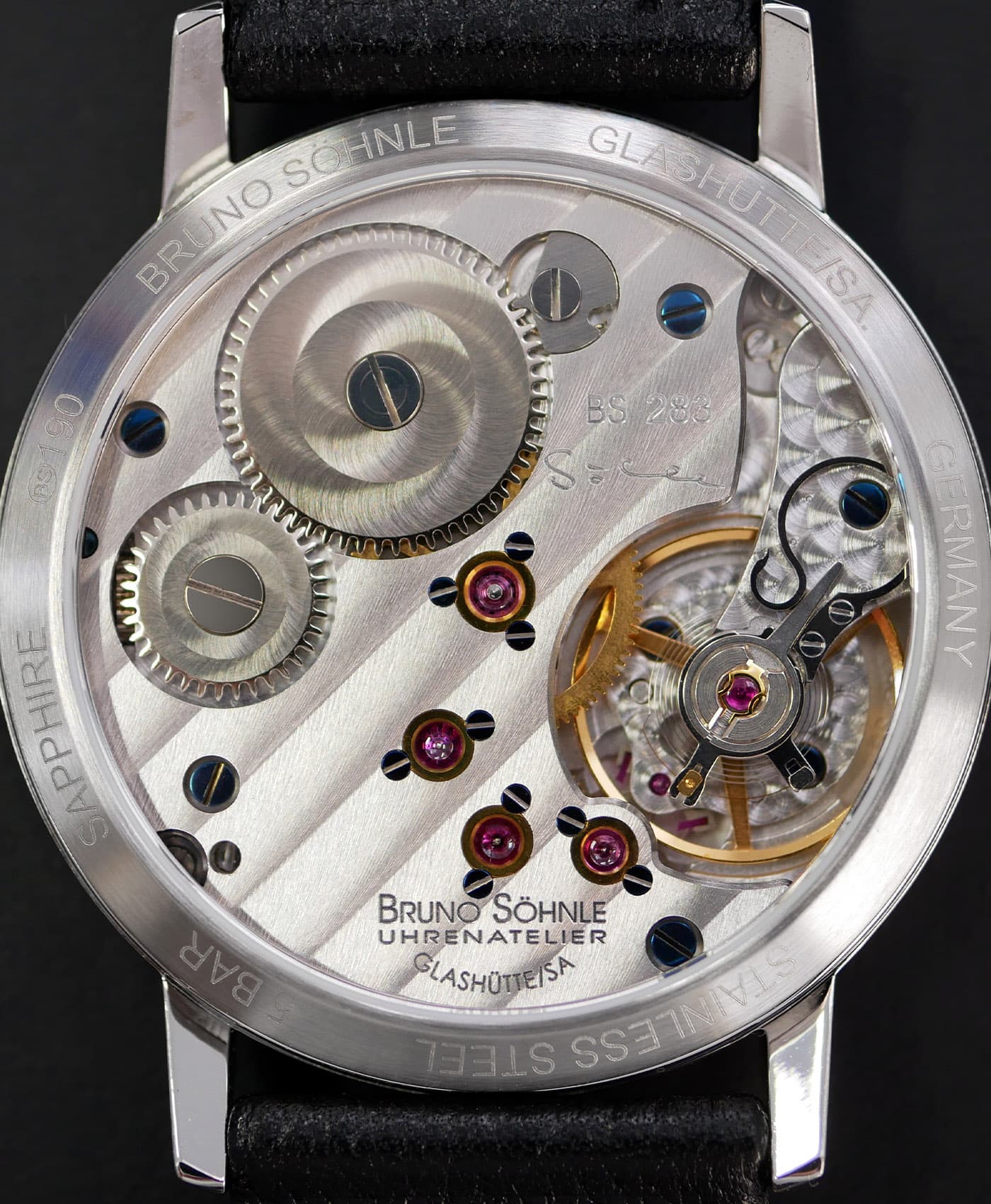 Bruno Söhnle Atelier caliber BS 283 (base movement Unitas 6498)-min