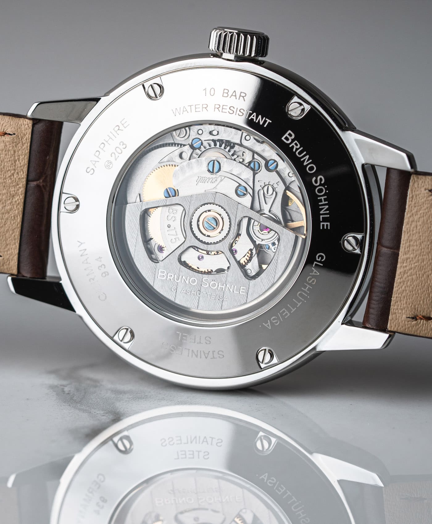 Bruno Söhnle - Hamburg Automatik Big - 17-12203-221- case back-min