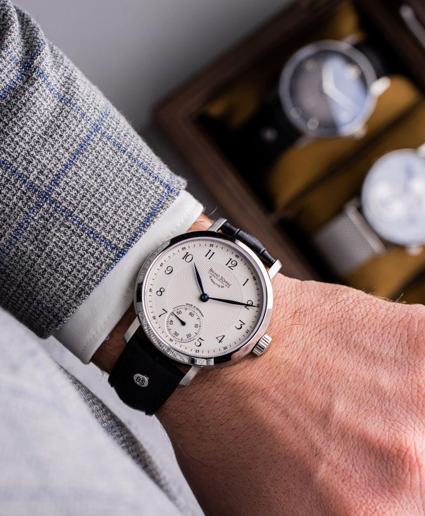 Bruno Söhnle - Mechanik Edition X - Limited Edition - 17-11100-228 - wrist shot-min