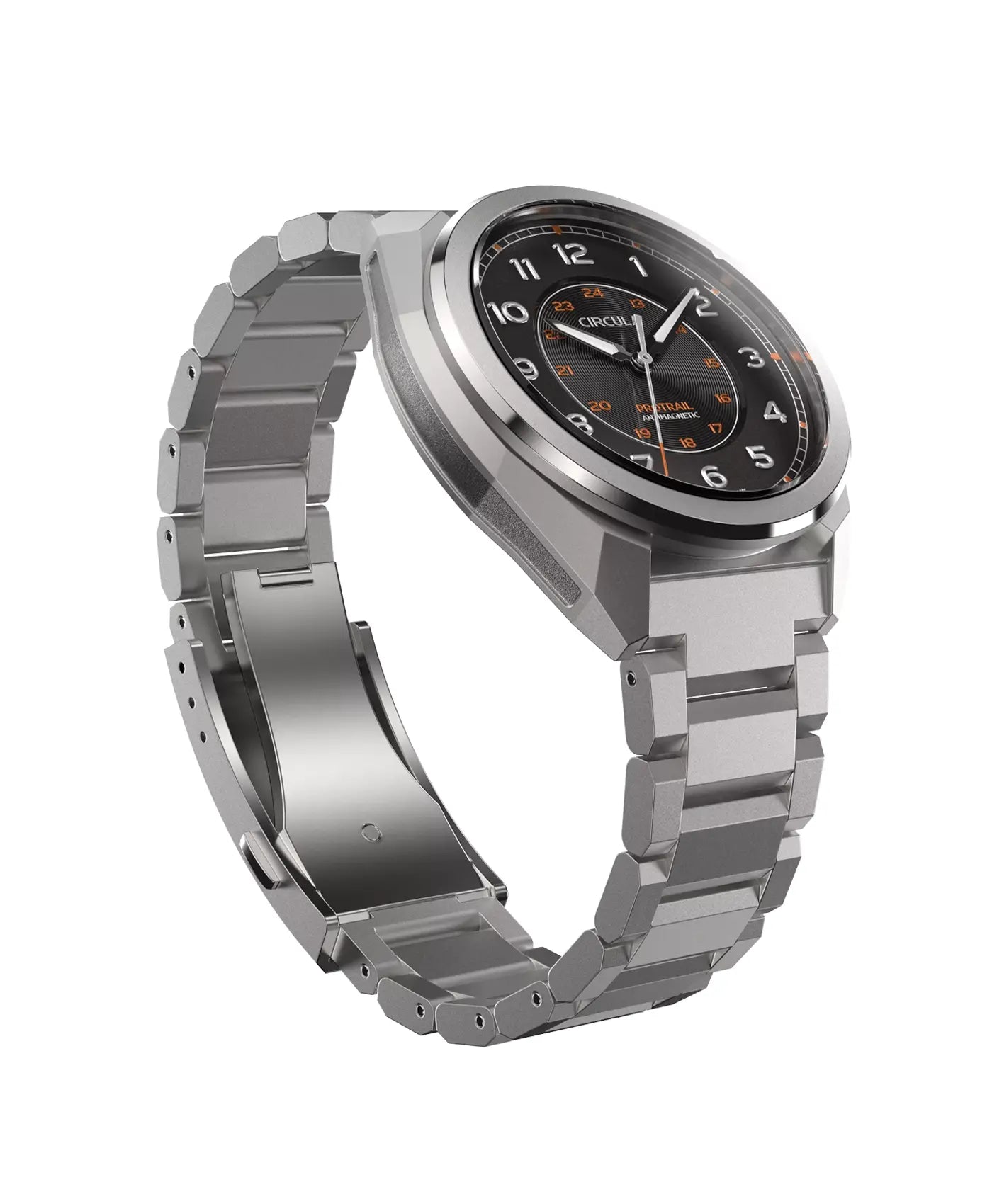 Circula ProTrail Black - Steel bracelet - side2