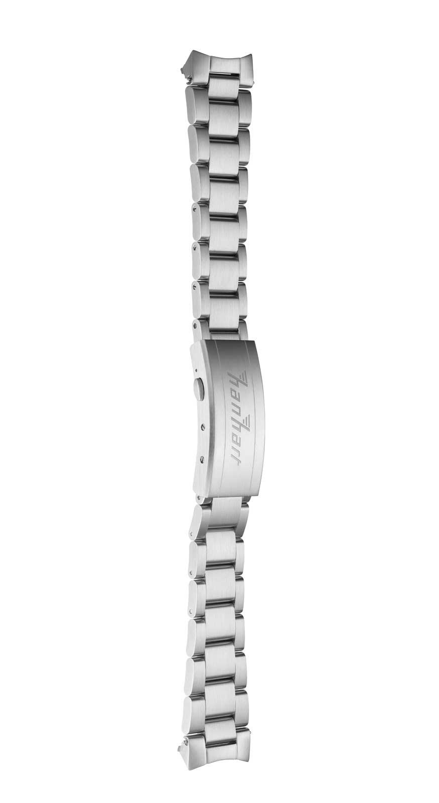 Hanhart - 415 ES 39 mm Stahlarmband mit Mikrojustierung - 20 mm
