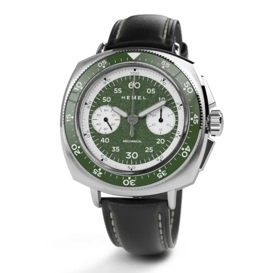 Hemel - HF Series - Sky Racer - Hand Winding Mechanical - Raceway Green