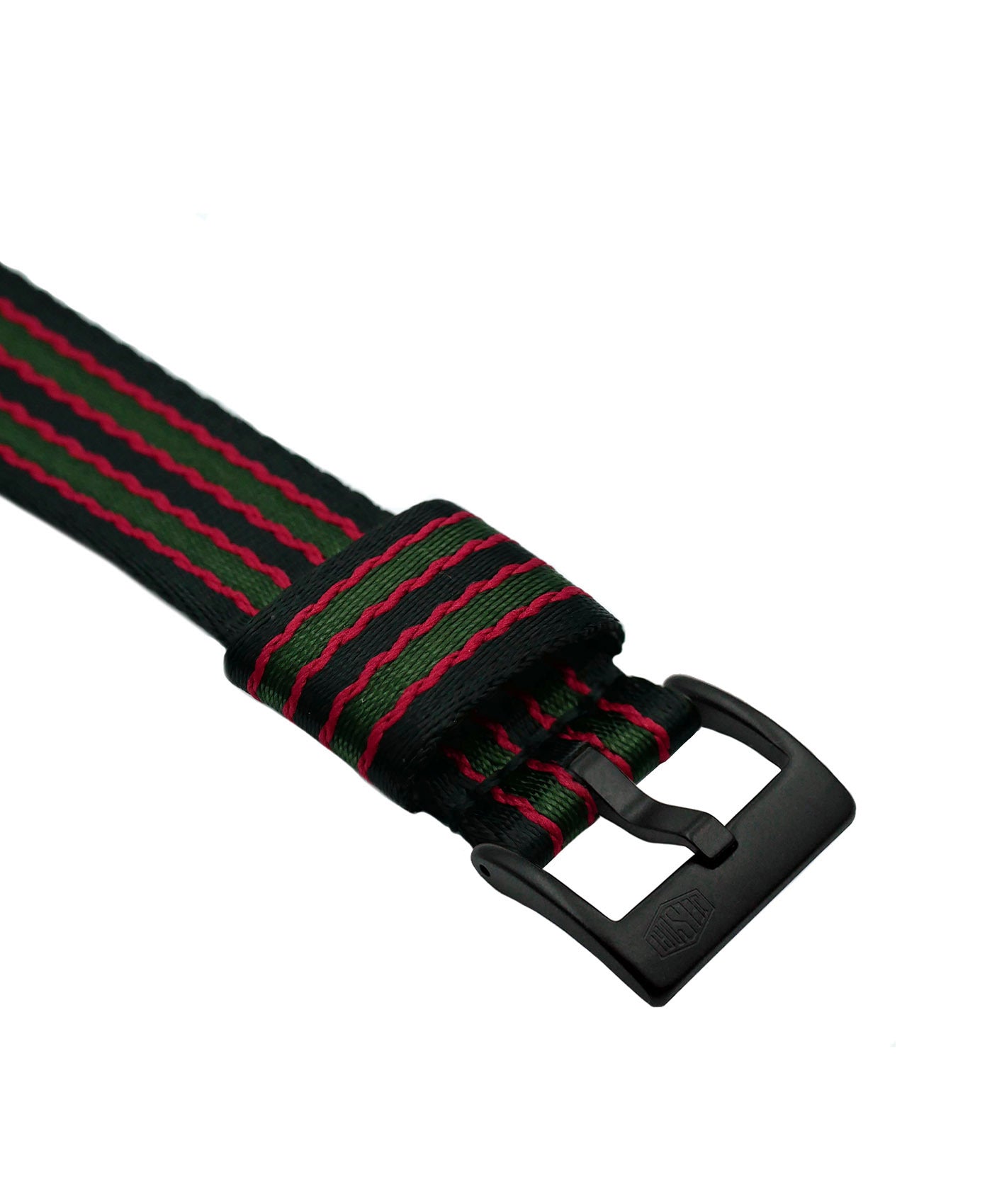 Jelsdal - Vintage Military Single Pass Nato Strap - Bond-black PVD buckle