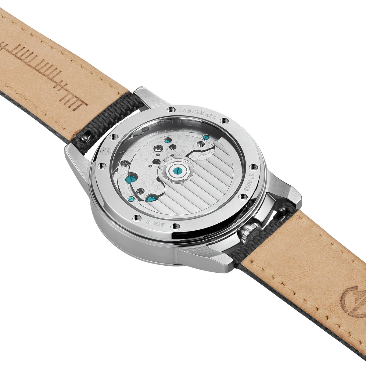 MD Watches Studio - Connemara - Tintenleinen - Plumbago Grey Segeltuch