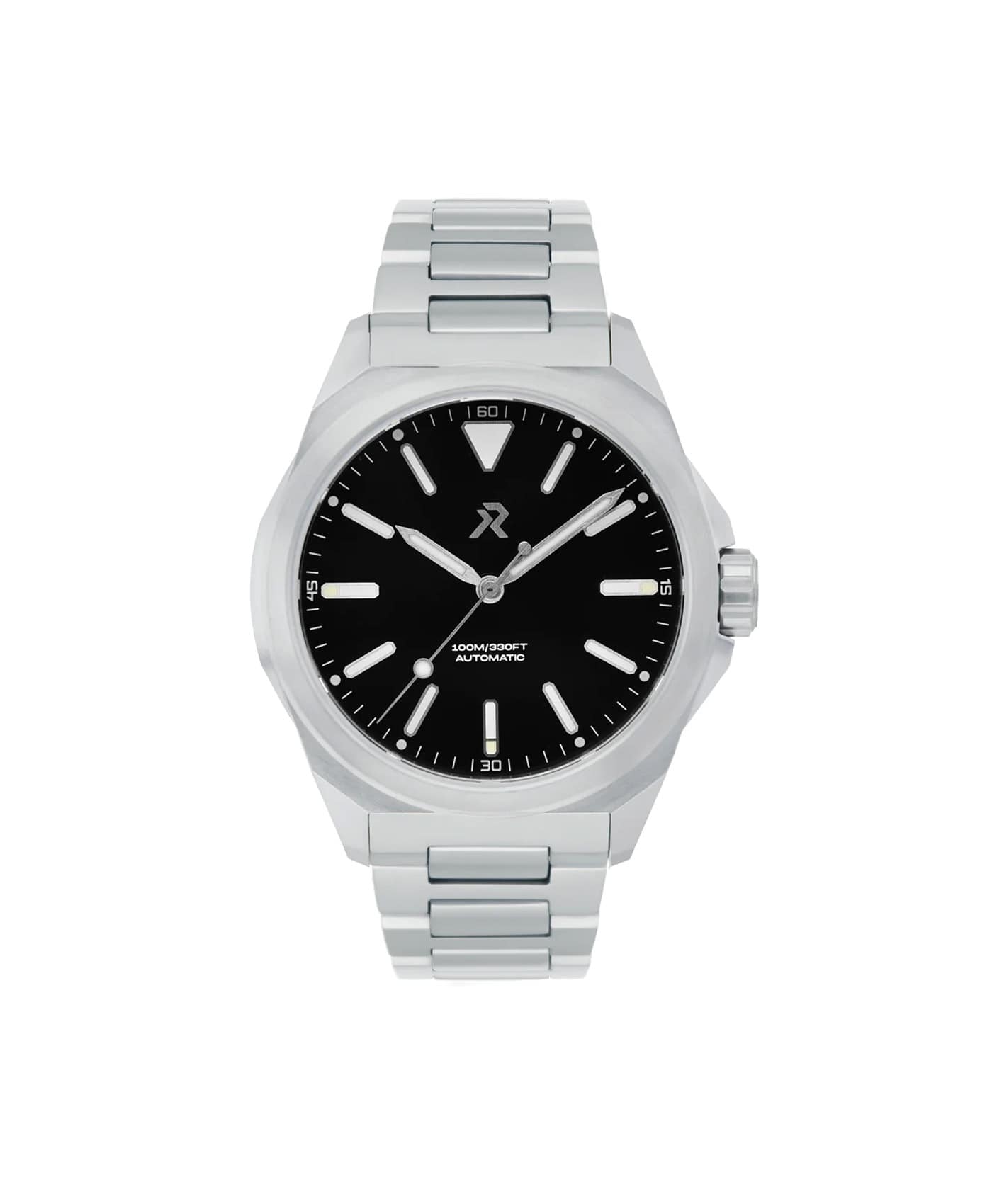 RZE – Resolute Pro - Jet Black Enamel - Titanium Bracelet-min