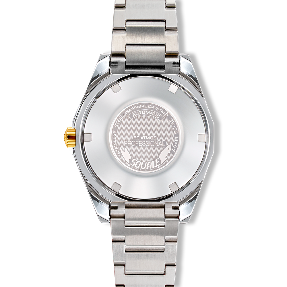Squale - Matic S - Grün Zweifarbig - Stahlarmband - MATICGGRGR.SSBI