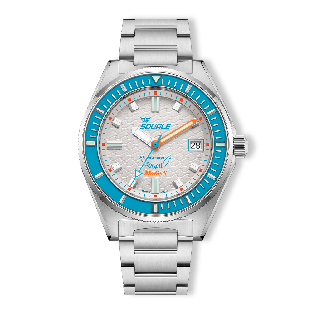 Squale - Matic S White Bracelet - REFMATICLBWT.SSBX