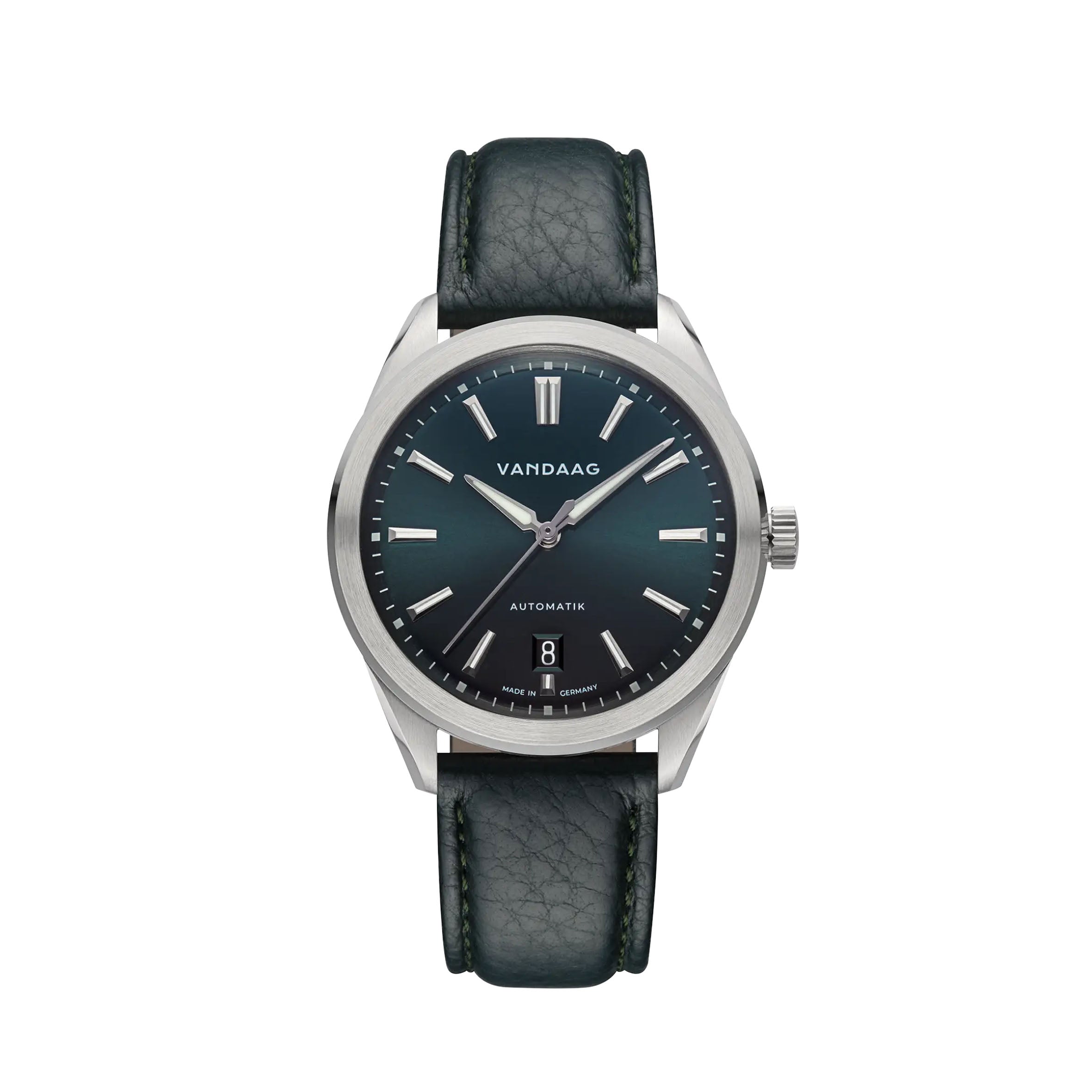 Vandaag - Baas - Harmonie - Leather Bracelet - Green Date