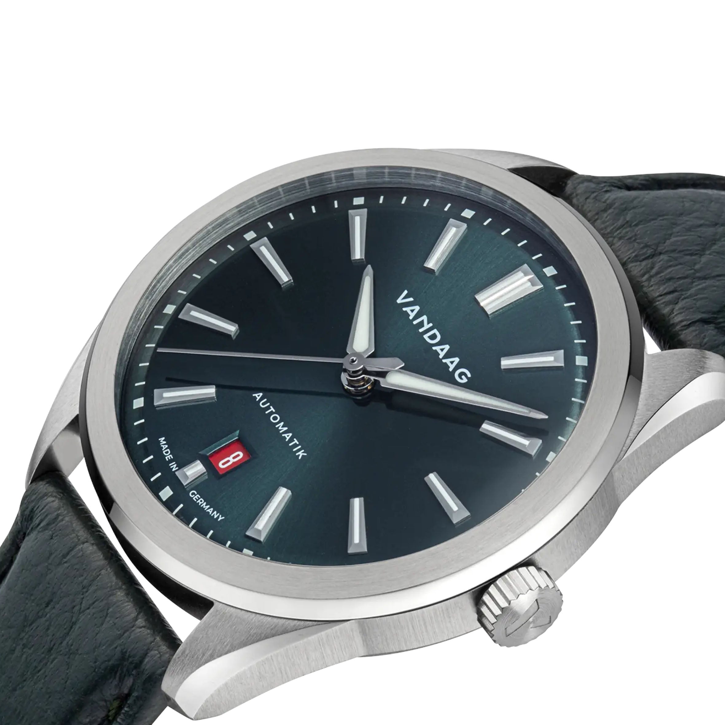 Vandaag - Baas - Harmonie - Leather Bracelet - Red Date - close up