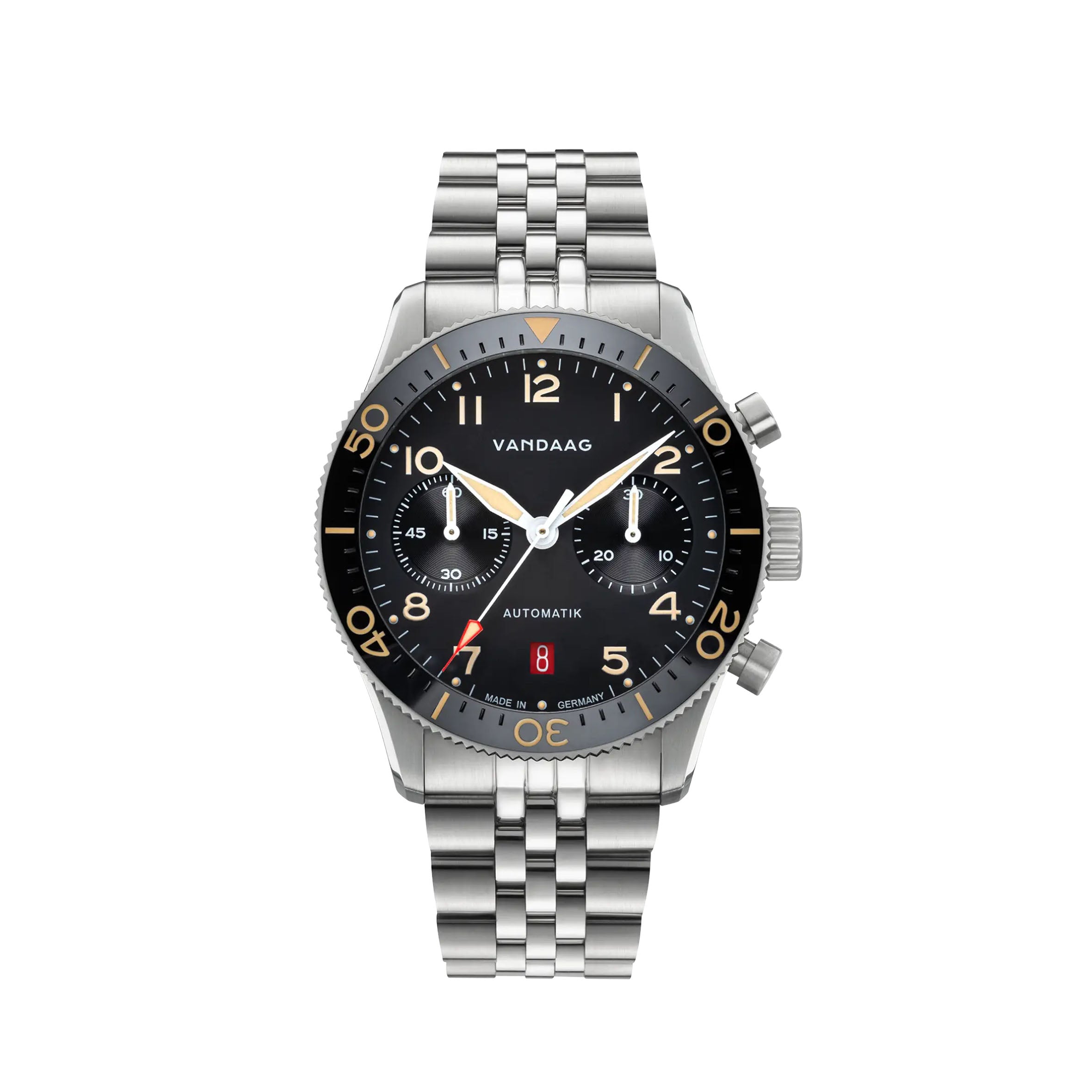 Vandaag - Schallmauer Automatik - Old Radium Nr. Zwo - Steel Bracelet