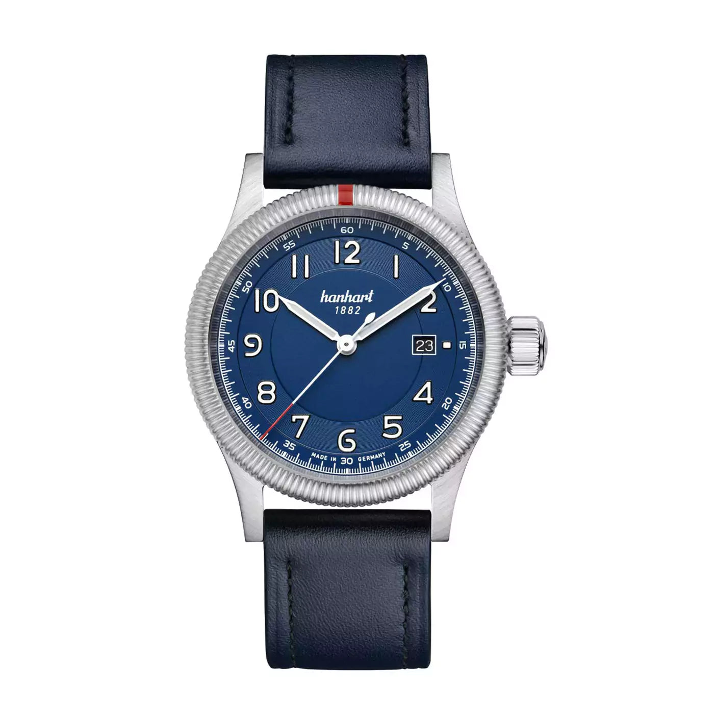hanhart-pioneer-one-blue-42-mm