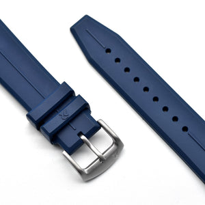 RZE - Hexaflex Kautschukarmband - Navy Blue