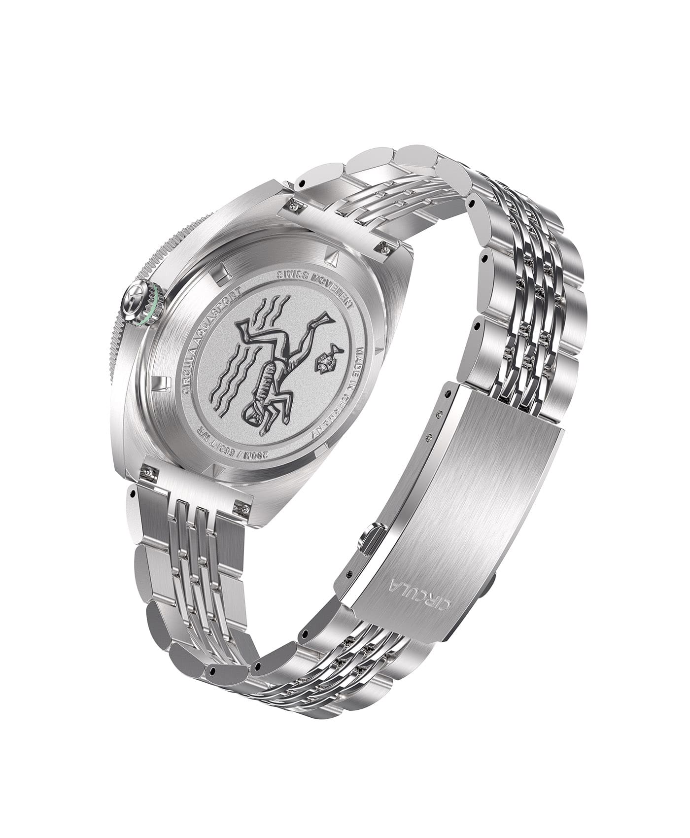 Circula - AquaSport GMT - Anthracite - steel-back-min