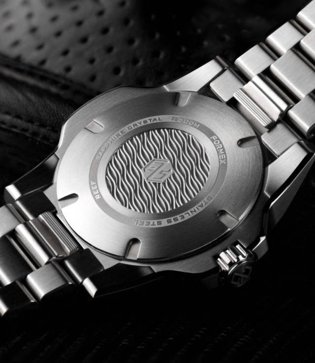 Formex - Reef - Automatic Chronometer COSC 300m - Weißes Zifferblatt/Grüne Lünette