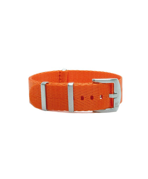 Herringbone Nylon Uhrenarmband - Orange | WB Original