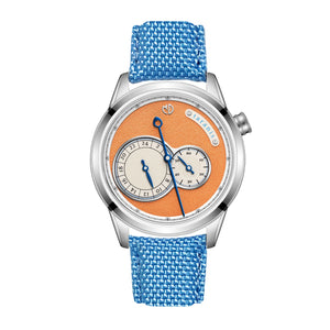 MD Watches Studio - Supernatural - Taranis - Celeste Blue Segeltucharmband