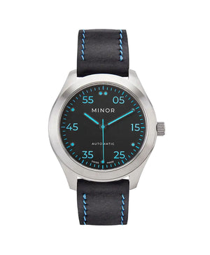 Minor - Heritage - Black & Blue Automatic