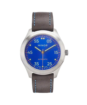Minor - Heritage - Electric Blue Automatic