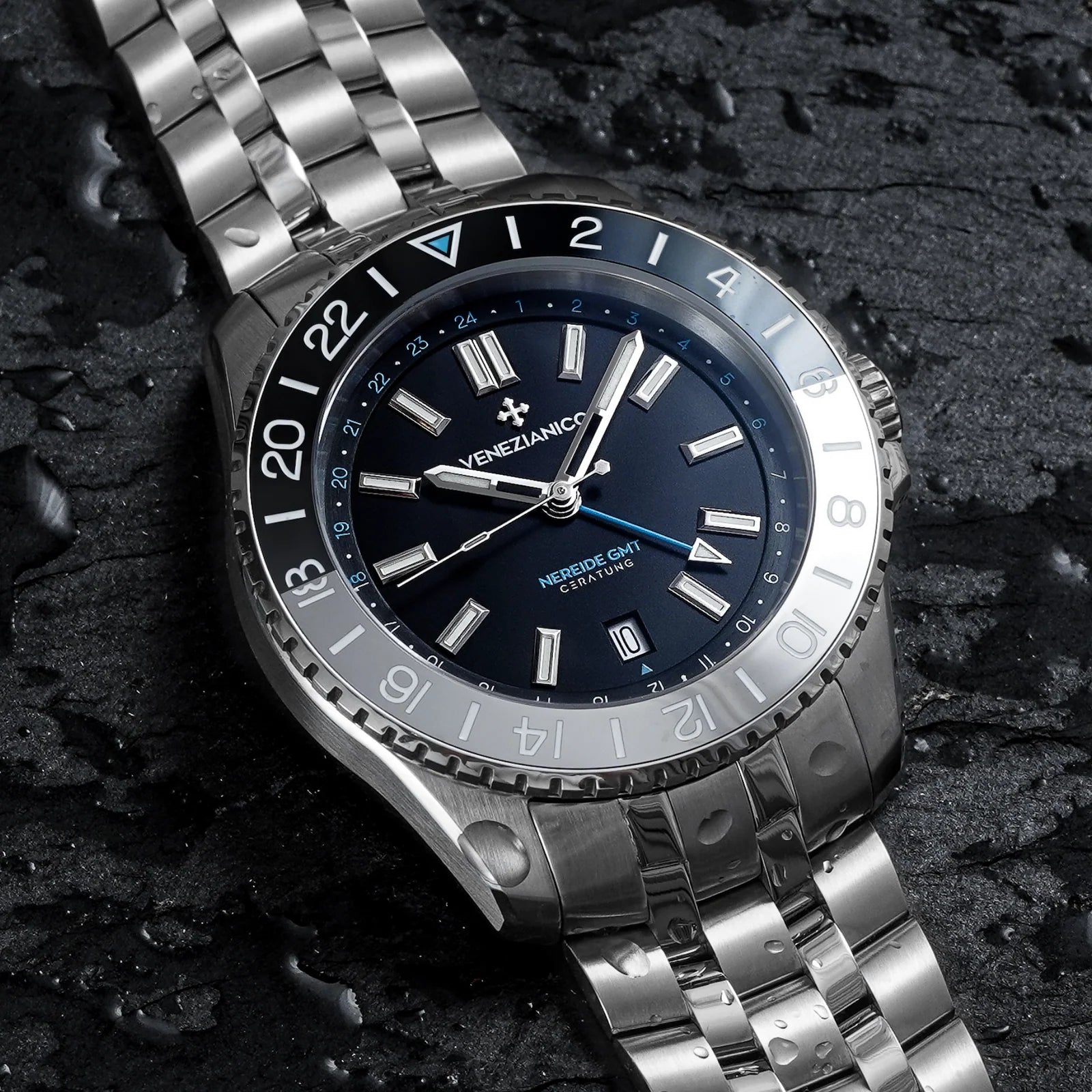 Nereide GMT Ceratung™ - 4521500S close up