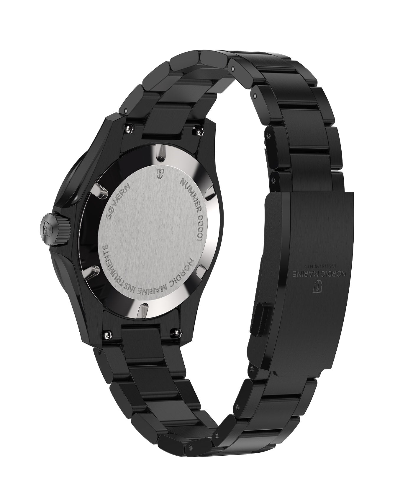 Nordic Marine Instruments - Søværn - Kulsort - case back