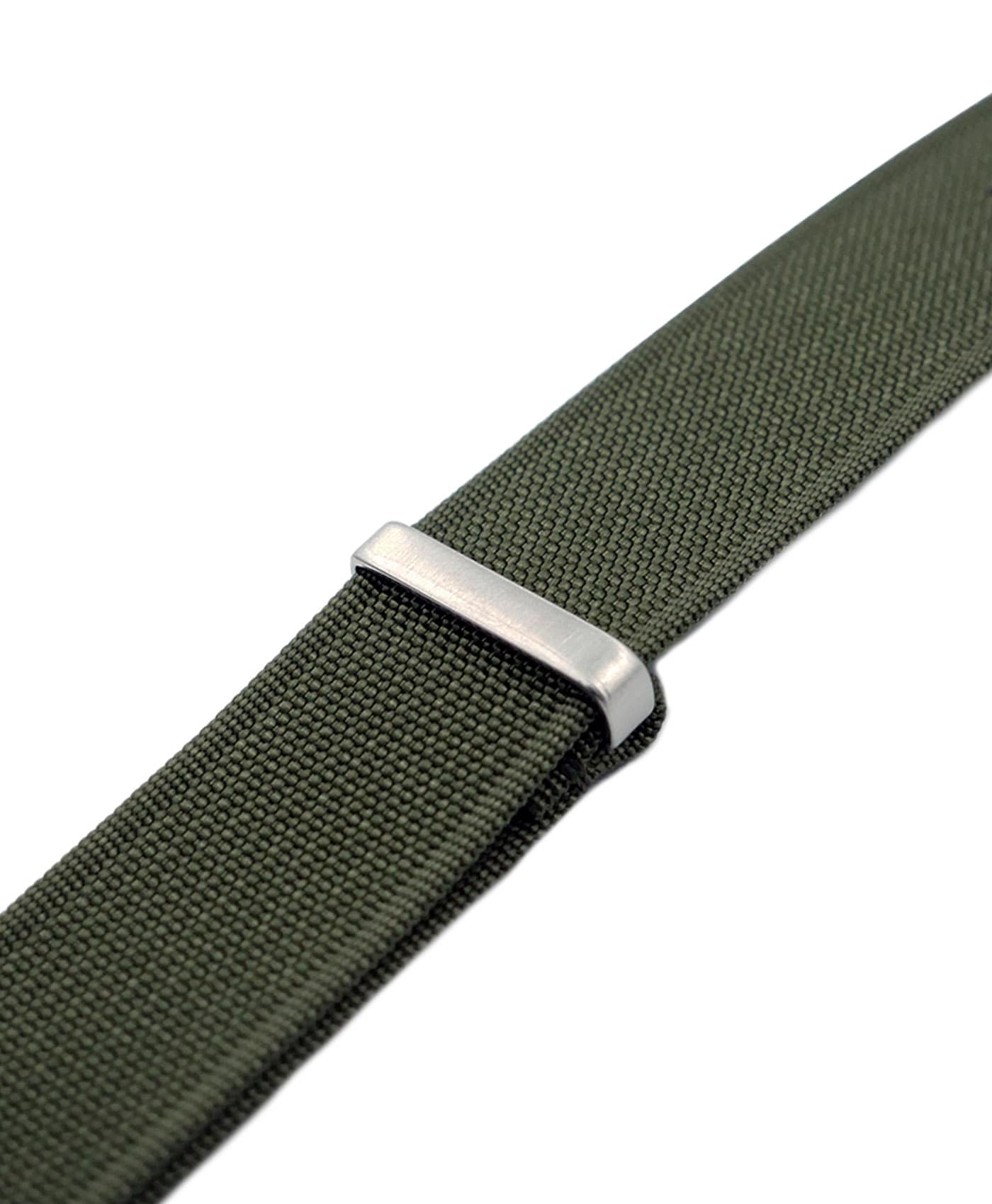 Ripped Nato Strap - Green - Side-min