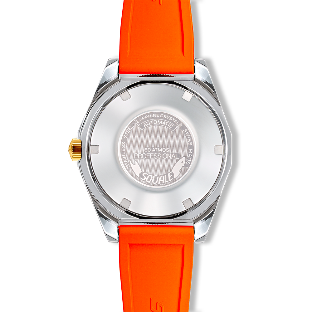 Squale - Matic S - Grün Zweifarbig - Mosaik Kautschuk - MATICGGRGR.MROR