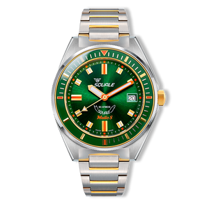Squale - Matic S - Grün Zweifarbig - Stahlarmband - MATICGGRGR.SSBI