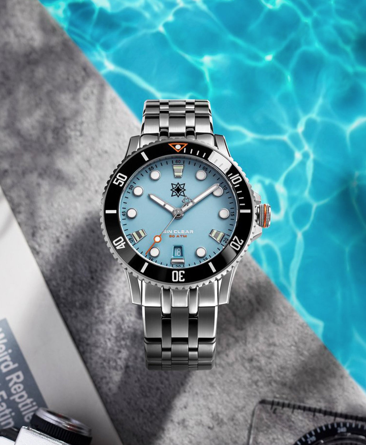 Second Hour - The Gin Clear MkII - Pastel Blue-pool-min