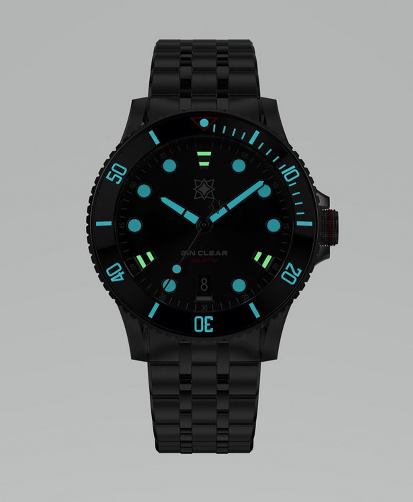 Second Hour - The Gin Clear MkII - Sunburst Black-lume-min