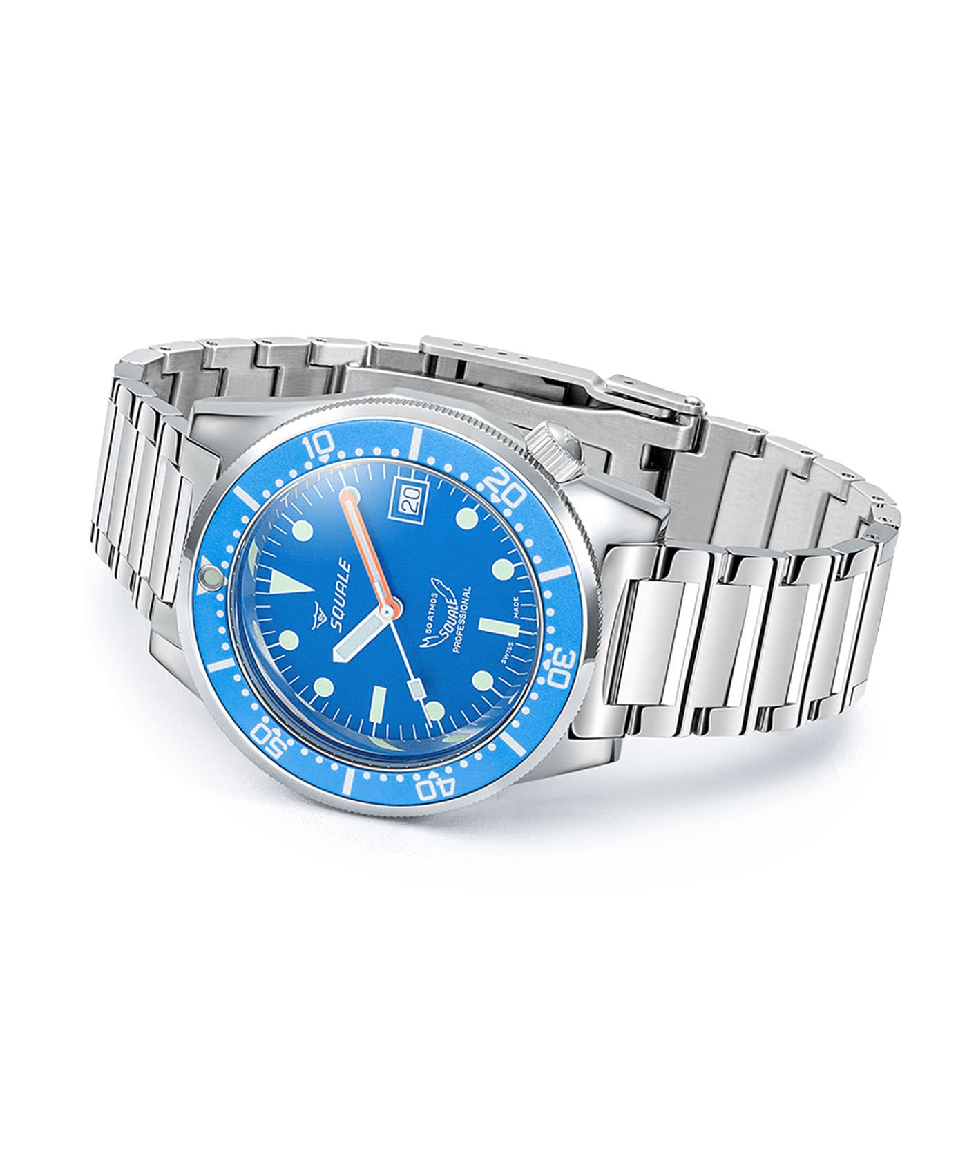 Squale - 1521 Ocean - Polished - Bracelet - 1521OCN.SQ20L - 2-min