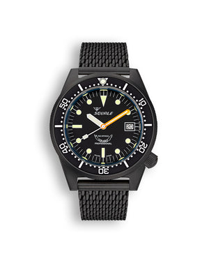 Squale - 1521 Series - Sandgestrahlt PVD - Mesh-Stahlarmband