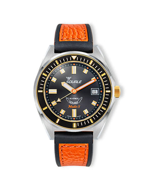 Squale - Matic S Two-Tone  - MATICGBKBK.RLOR - HydroLeder Armband
