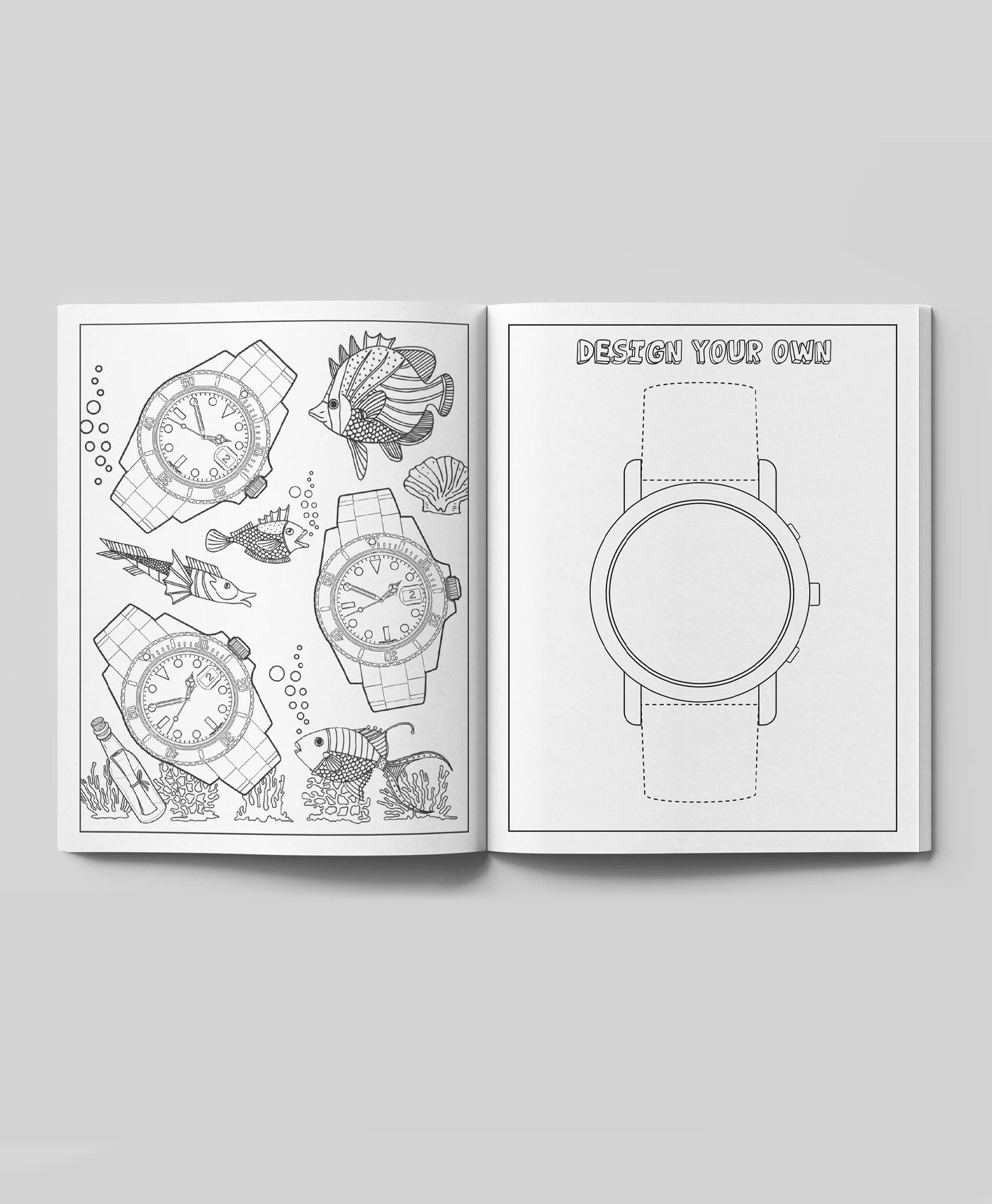 The Watch Collector's Coloring Book-page2