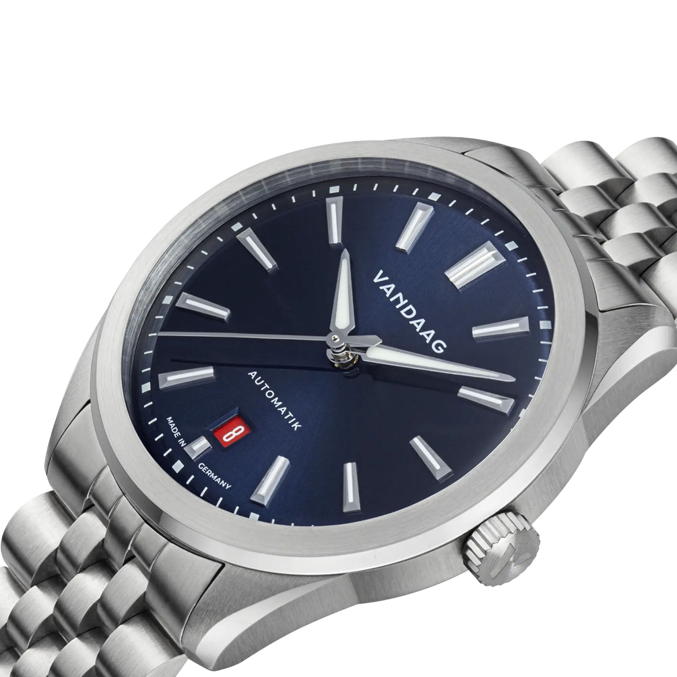 Vandaag - Baas - Ruhe - Steel Bracelet - Red Date - close up