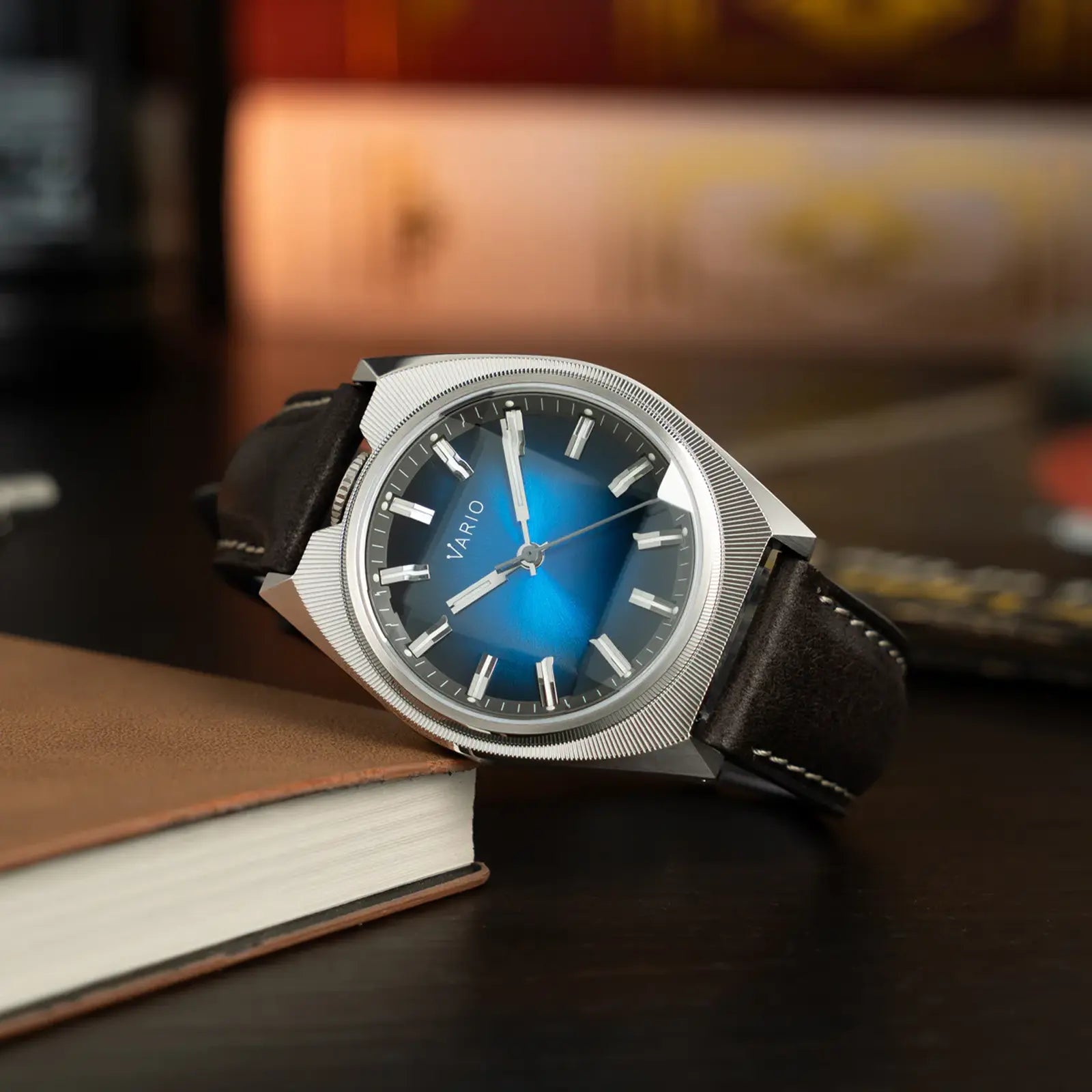 Vario Futurist Watch Sunburst Blue Fume Watch