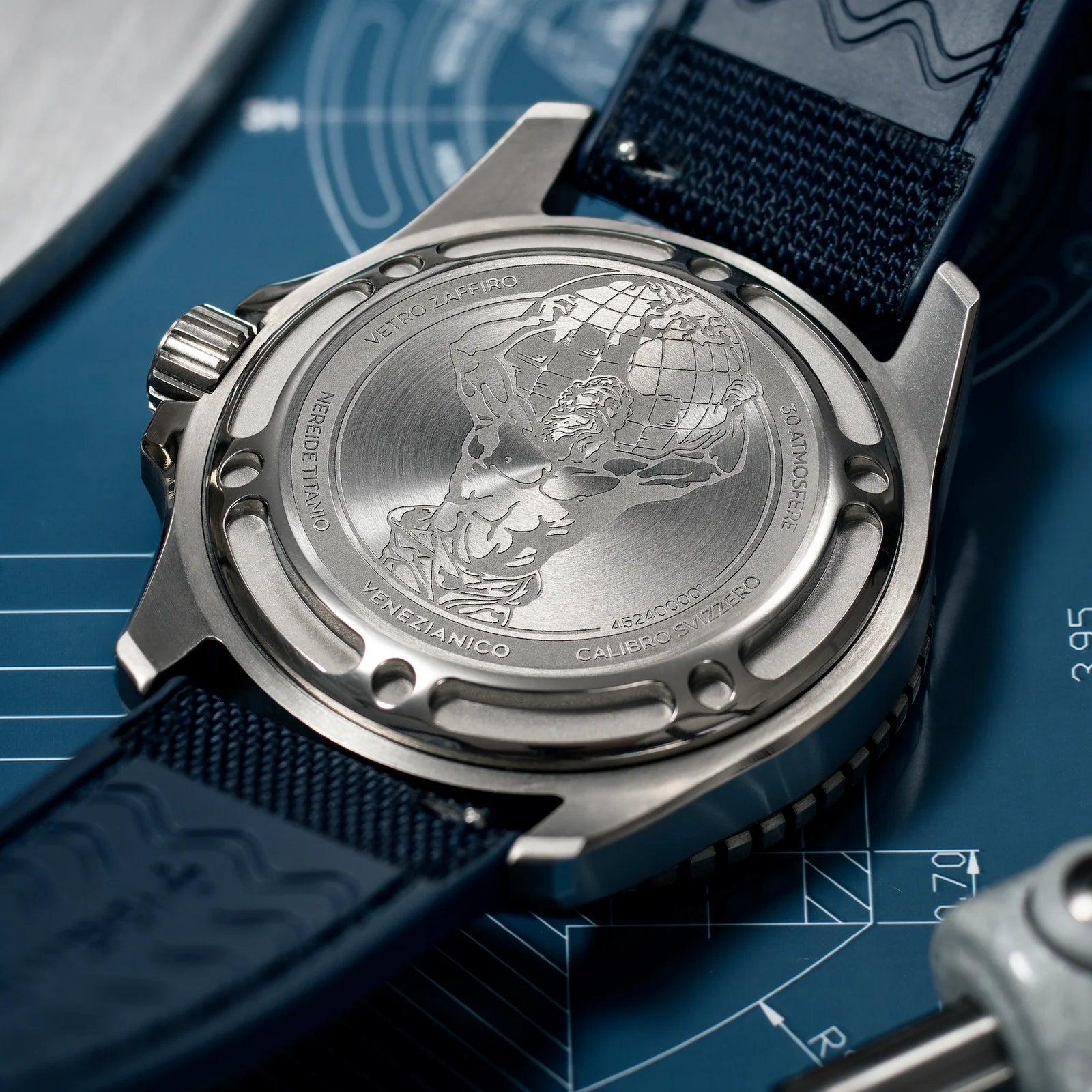 Venezianico - Nereide 42 Titanio - 4521558 case back