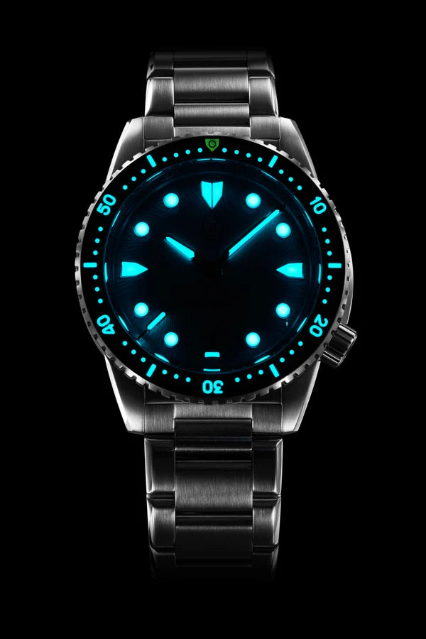 Zelos - Mako 300M Taucheruhr - Liquid Silver (Bald verfügbar - Registrieren)
