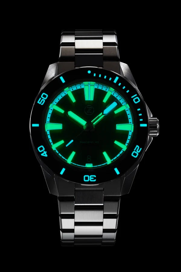 Zelos - Swordfish 40mm SS - Jade (Demnächst erhältlich - Anmelden)