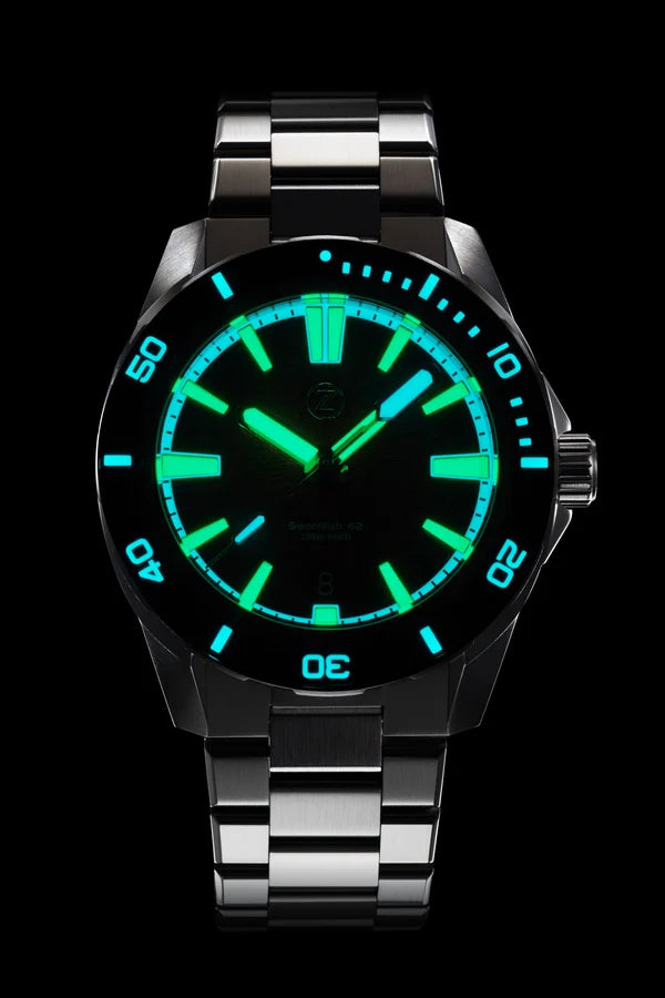 Zelos - Swordfish 42mm SS - Amber (Demnächst erhältlich - Anmelden)