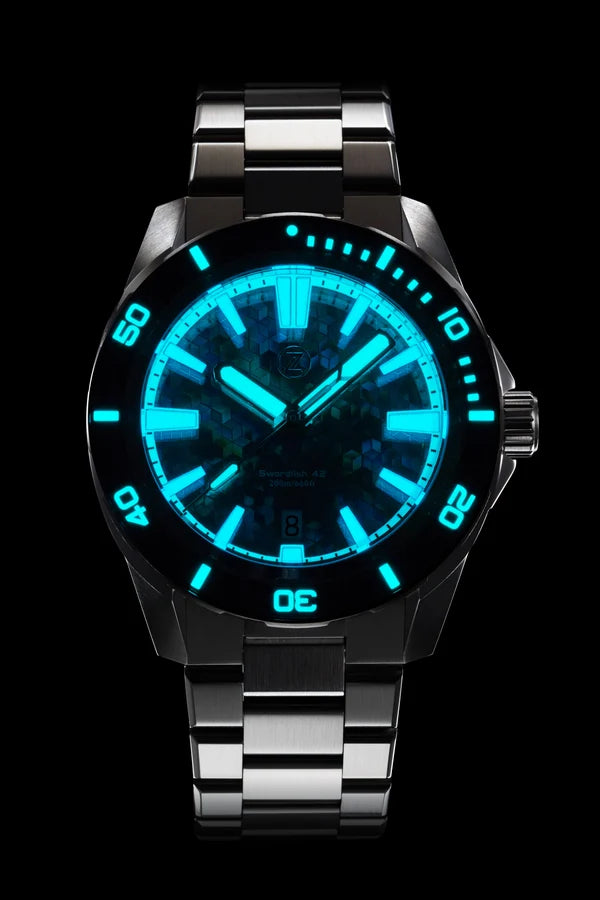 Zelos - Swordfish 42mm SS - Holo (Demnächst – Jetzt anmelden)