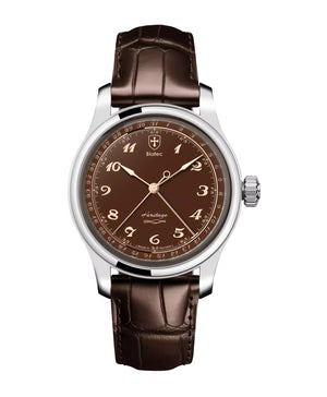 Biatec - Heritage - 02 - Genuine Aligator Strap Brown