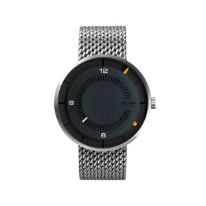BOTTA - CLAVIUS - Automatik 44 mm - Schwarz/Orange - Milanese