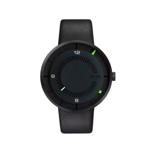 BOTTA - CLAVIUS - Automatik 44 mm PVD - Schwarz/Grün - Lederarmband