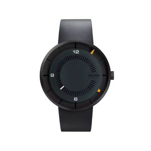 BOTTA - CLAVIUS - Automatik 44 mm PVD - Schwarz/Orange - Kautschukarmband