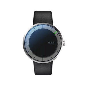 BOTTA - NOVA - Automatik 44 mm - Grau - Lederarmband