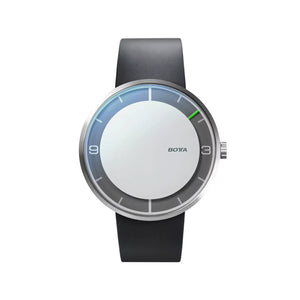 BOTTA - NOVA - Automatik 44 mm - Weiss - Kautschukarmband