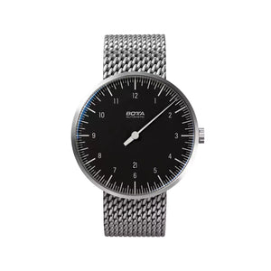 BOTTA - UNO Titan - Automatic 44 mm - Schwarz - Milanese