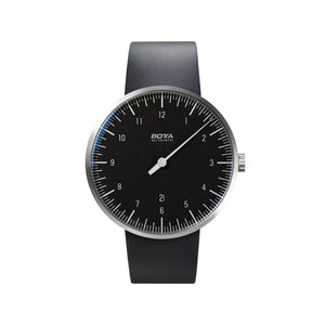 BOTTA - UNO Titan - Automatic 44 mm - Schwarz - Kautschukarmband